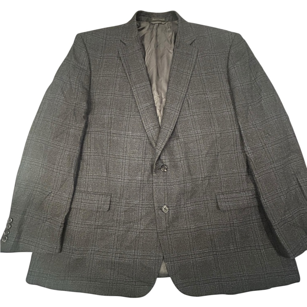 Lauren Ralph Lauren Charcoal Glen Plaid Sport Coat